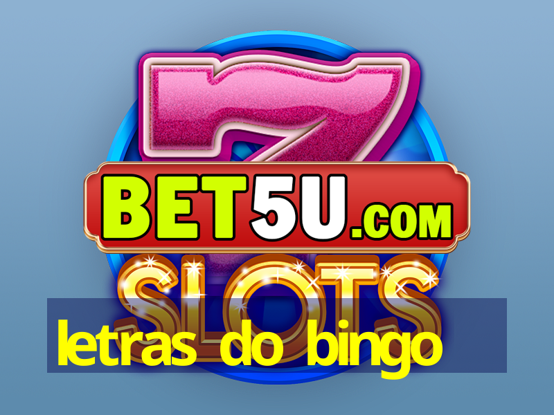 letras do bingo